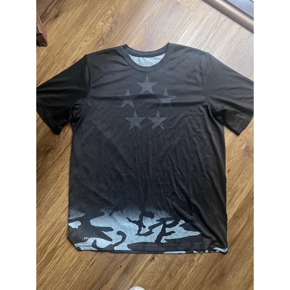Nike Dri Fit FIELD GENERALS 5 STAR Men's Shirt Black‎ Size Large